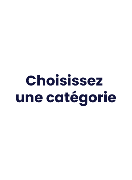 choisissez une catégorie